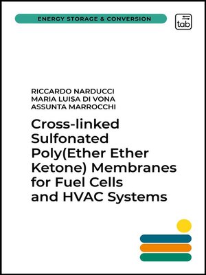 cover image of Cross-linked Sulfonated Poly(Ether Ether Ketone) Membranes for Fuel Cells and HVAC Systems